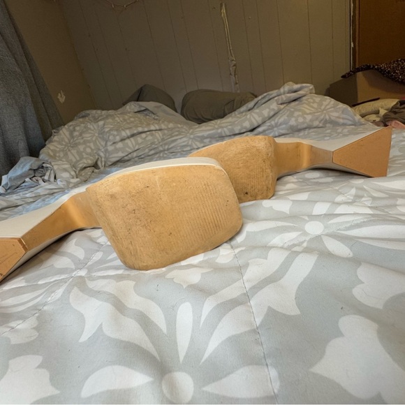 Women's White Platform Boots - EGO - Picture 3 of 8